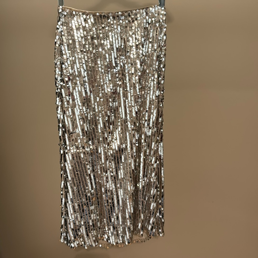 Show Me Your Mumu midi sequin skirt